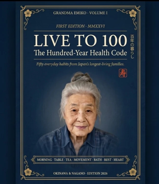 Live to 100 — The Hundred-Year Health Code, book cover
